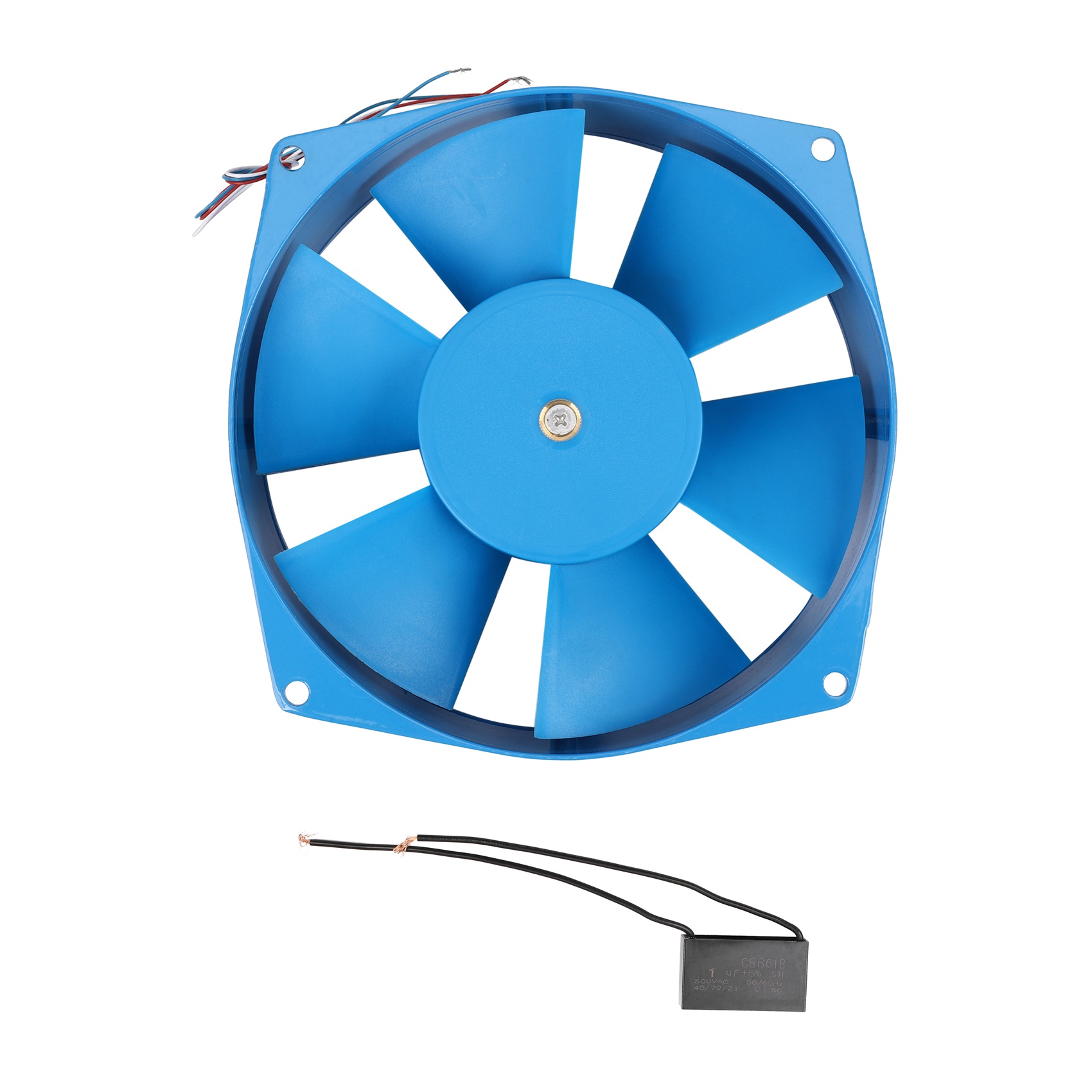 BABQ 200FZY2-D Flange Único AC220V 65W Ventilador Ventilador de Fluxo Axial Ventilador Caixa Elétrica Ventilador de Refrigeração Direção do Vento Ajustável