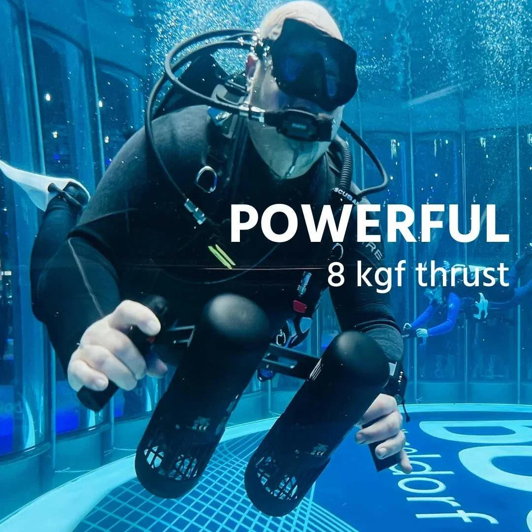 Camolech-子供と大人のための水中海スクーター、左足1プロプラス、ジェットスキー、スキューバダイビング機器、追加バッテリー、水玩具、70分