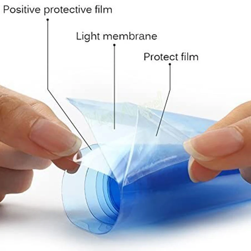 光沢透明ライトブラックスモーク PVC フィルムティント 30 × 60 センチメートル自動車ライトヘッドライトテールライトティントビニールフィルムステッカーラップカバー