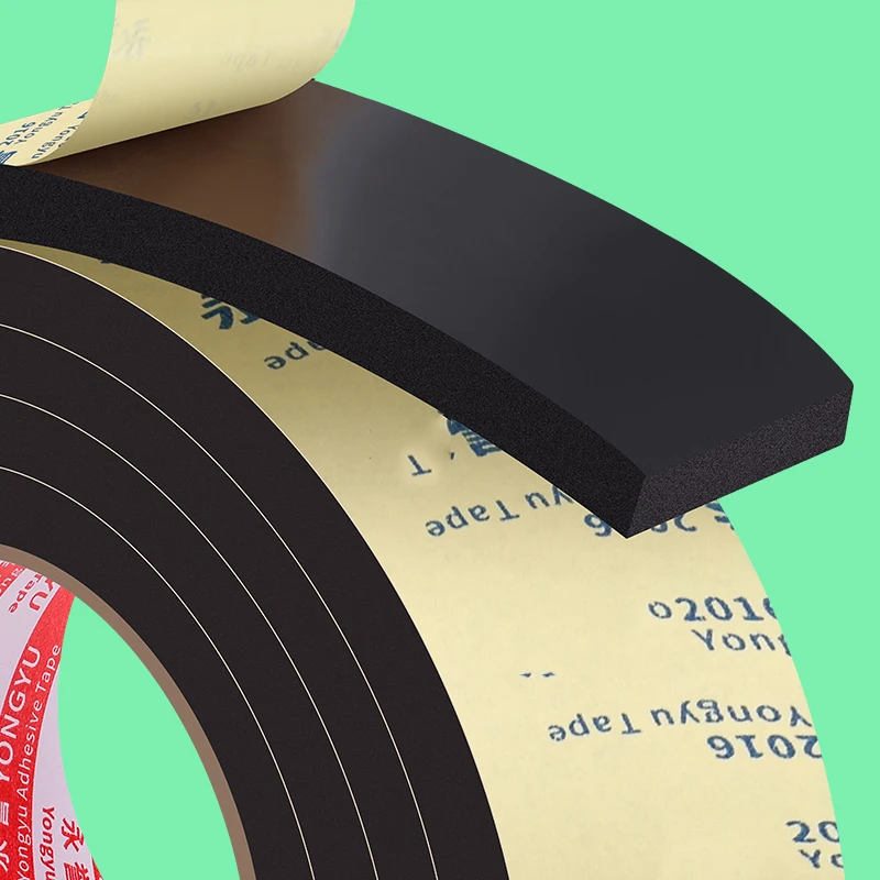 EVA foam tape Weather Stripping Door Seal Strip , New Adhesive Foam Insulation Tape for Door Frames, Windows