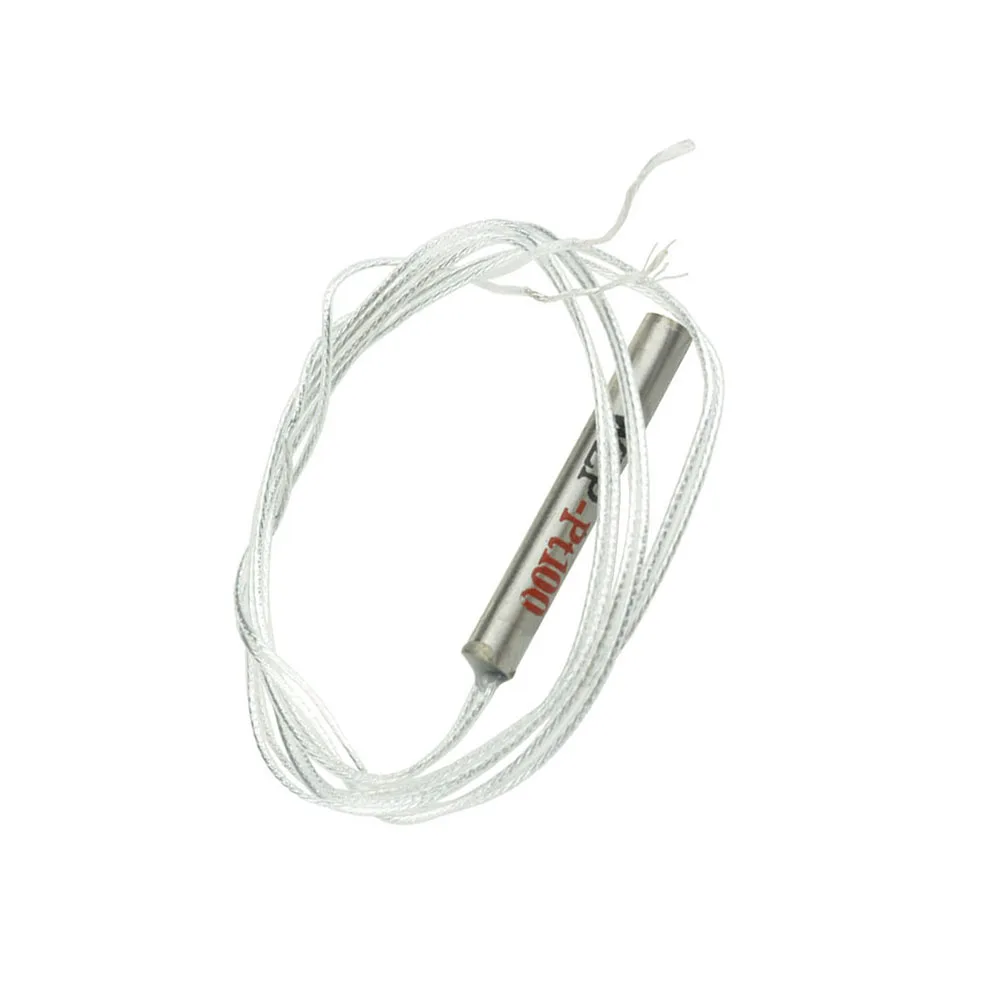 10 Uds 5 uds 50CM PT100 Detector de Sensor de temperatura resistente al platino sonda de temperatura impermeable-20 ~ 450 Celsius WZP-PT100