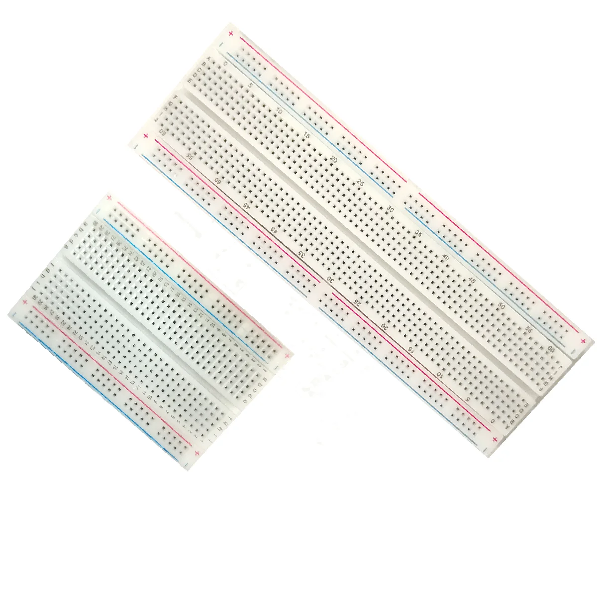 400/830 MB-102 จุด Breadboard 830 จุด Breadboard Solderless PCB 400 หลุม Breadboard MB102 ทดสอบพัฒนา DIY