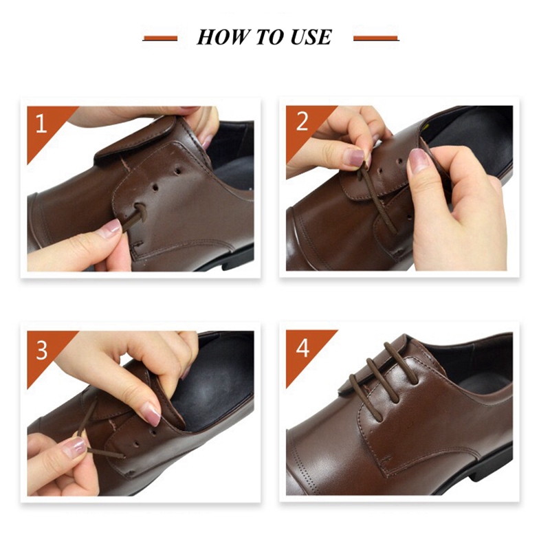 12 Uds. Cordones sin atar, cordones elásticos de silicona para zapatos adecuados para zapatos de cuero informales para hombres y mujeres, cordones de goma