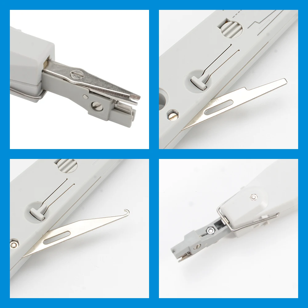 1pcs Network Punch Down Tool Multifunction Krone Type IDC/Network Wire Cat5 & Telephone Insertion Impact Terminal Tools