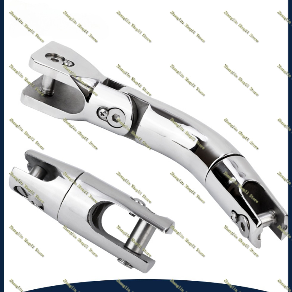 Conector giratorio de anclaje para barco, conector de anclaje giratorio de acero inoxidable 316, accesorios de anclaje para barcos, cadena de 6mm-8mm 8mm-10mm