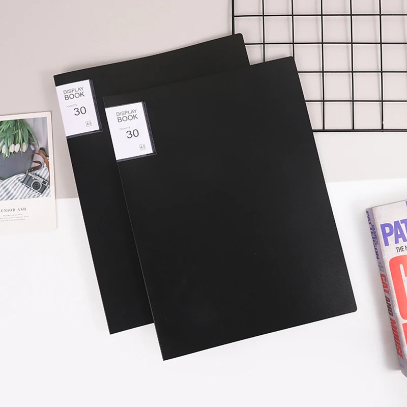 A3 Information Booklet 20-30 Bag Document Storage Folder Art Works, Engineering Drawings Storage Booklet Insert Folder