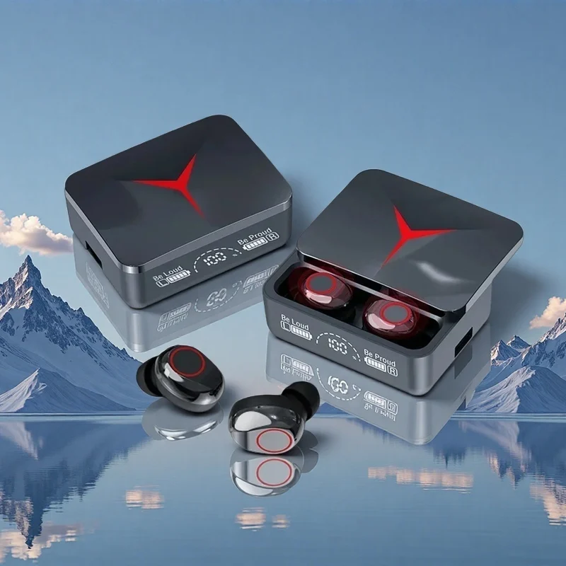 Cuffie wireless originali TWS M90 Auricolari da gioco Auricolari Bluetooth 5.3 Cuffie musicali Spedizione