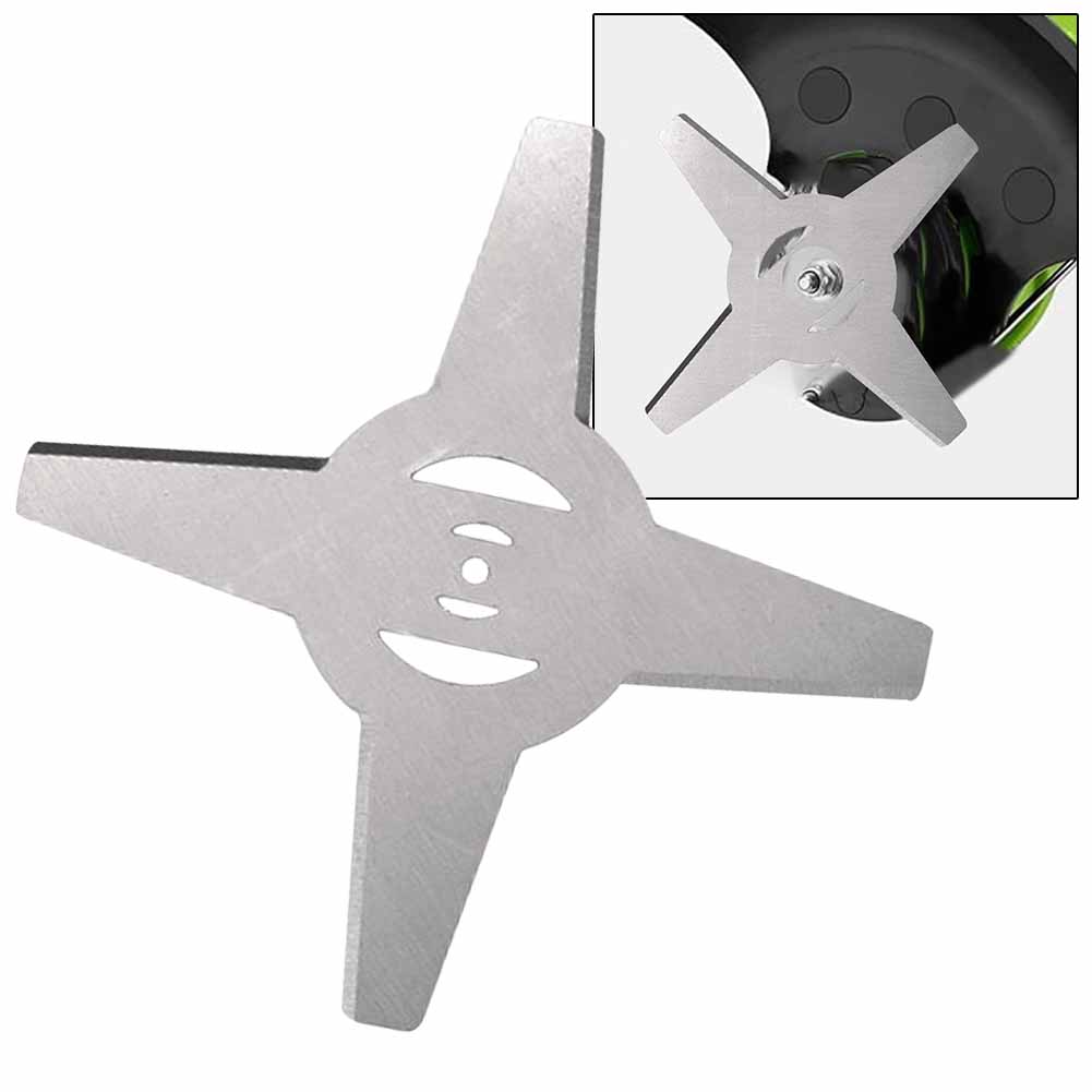 1 Pc Grastrimmer Zaagblad 150 Mm Grasmaaier Hoofd Messen Staal Voor 24V Elektrische Grasmaaier Bosmaaier tuin Gereedschap Onderdelen