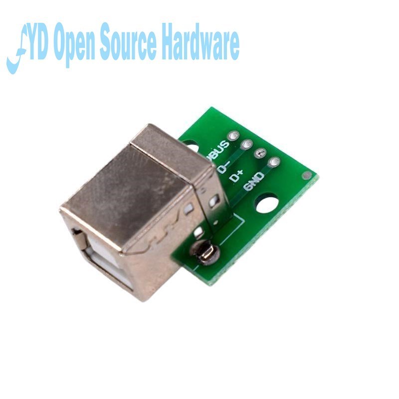 5 шт. MICRO MINI5P USB для Dip Female B-type квадратный интерфейсный принтер Mike PCB конвертер адаптер коммутационная плата