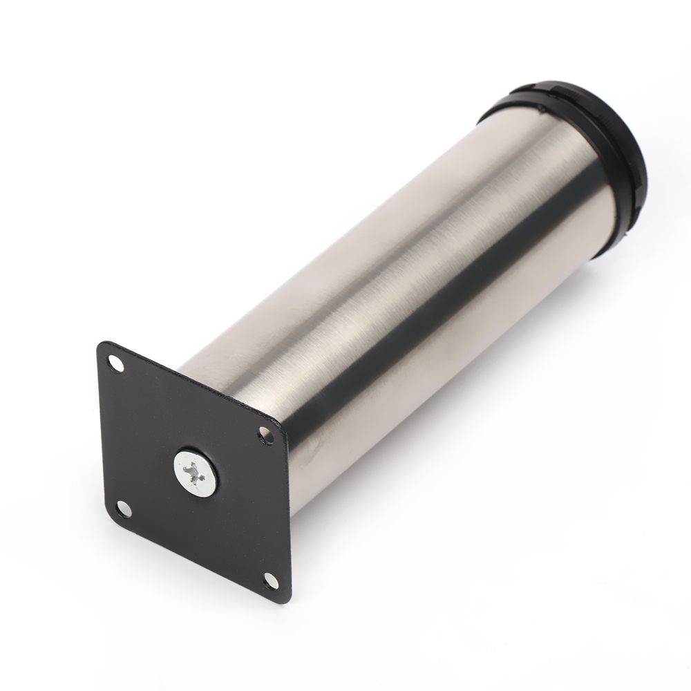 Регулируемые по высоте ножки для мебели из нержавеющей стали, ножки для кухонного шкафа, дивана, круглая подставка