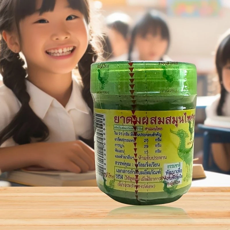 1-12 Bottle Thai Herbal Medicine Inhalation Care Tools Health Bottled Thailand Hongthai licorice   Refreshing Anti-fatigue