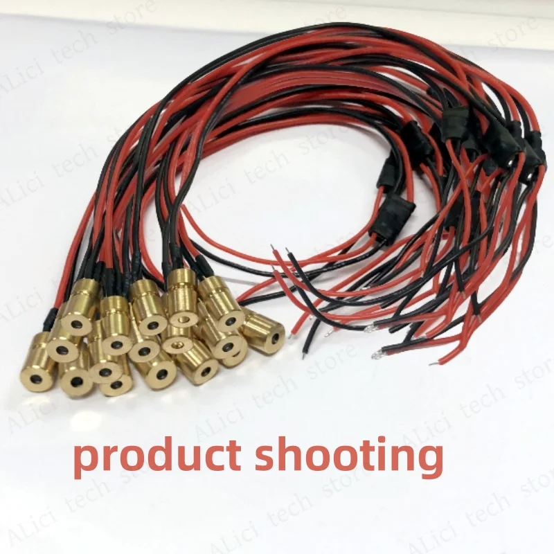 10mW green module 6mm diameter small volume laser head point laser diode laser beam industrial grade