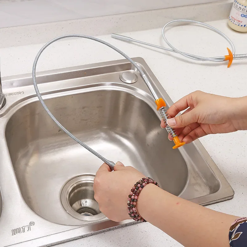Length 60/85cm Flexible 4 Claw Grabber Pickup Tool Bendable Hose Pickup Long Reaching for Home & Garden Cleaning Usage