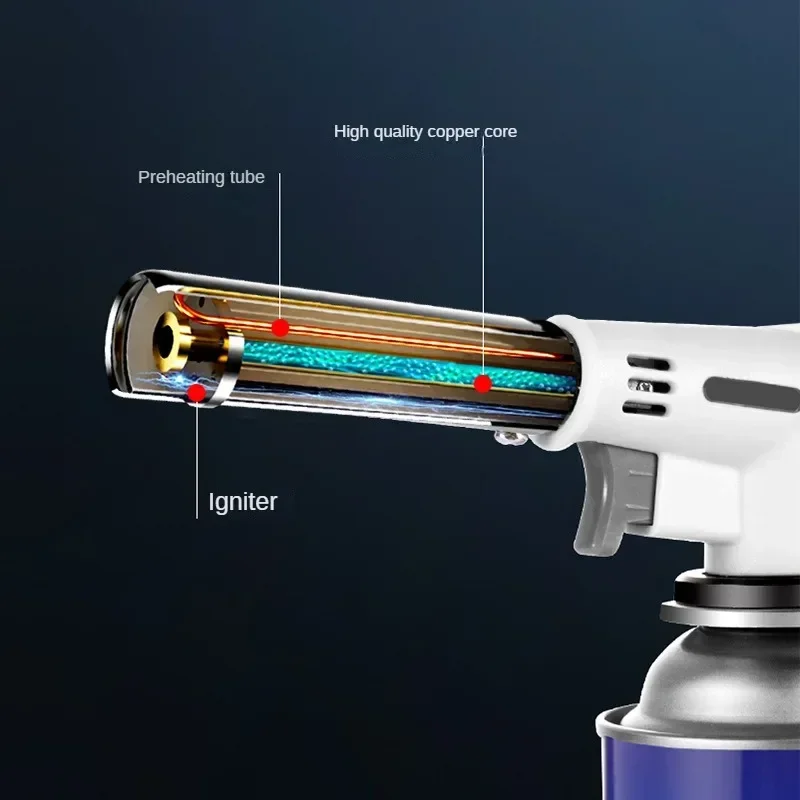 Flip Over Igniter Portable Cartridge Gas Cylinder Spray Gun Spray Gun Welding Gun Outdoor Barbecue Igniter Household Spray Gun