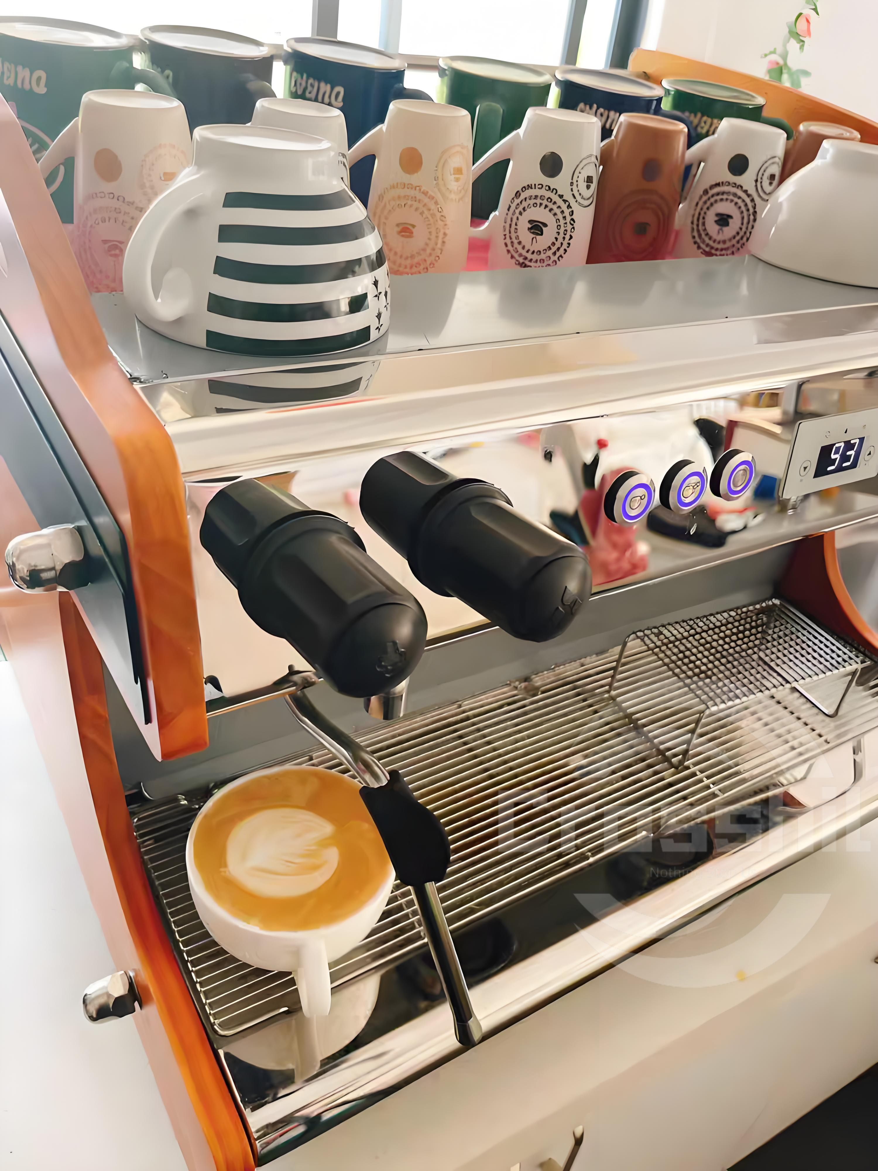 ST In Stock 2 Groups Rotary Pump Commercial Professional Semi Automatic Coffe Cafe Cafetera Coffee Espresso Machine