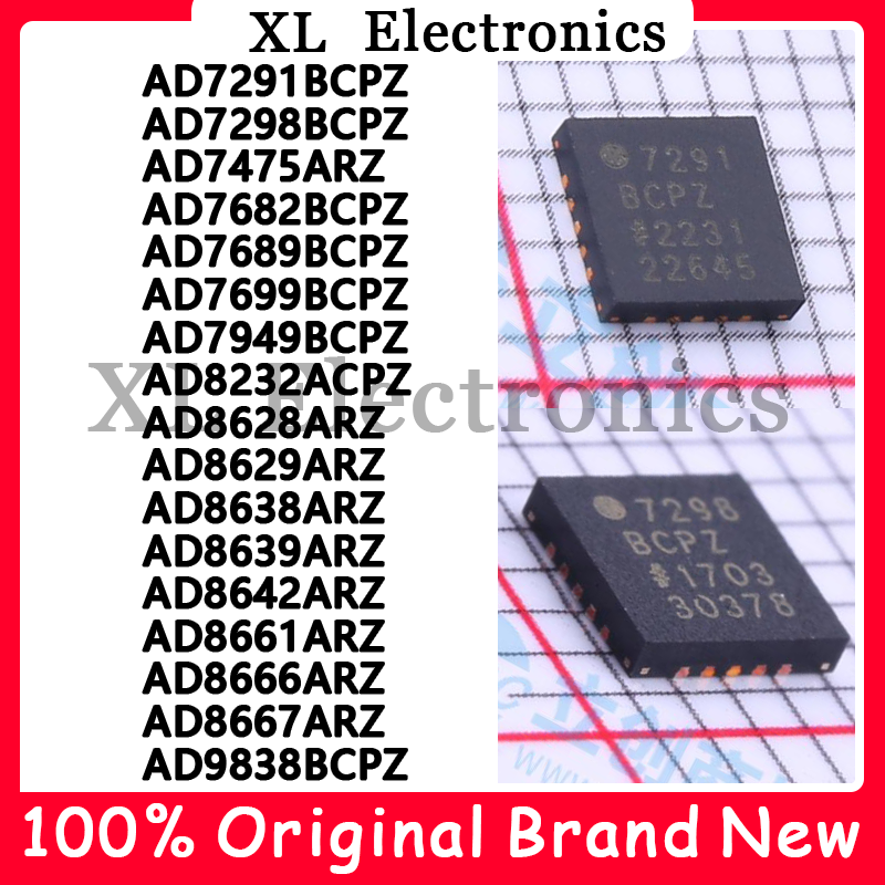 AD7291BCPZ AD7298BCPZ AD7475ARZ AD7682BCPZ AD7689BCPZ AD7699BCPZ AD7949BCPZ AD8232ACPZ AD8628ARZ AD8629ARZ Nuevo Original