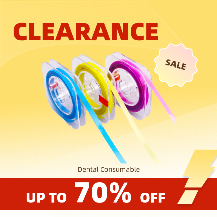 Clearance_1Pc ทันตกรรมแถบขัดม้วน 4 มม.กว้าง 6 M ความยาวเรซิ่นฟันบด Sanding Shaping ทันตแพทย์วัสดุฟันขาว