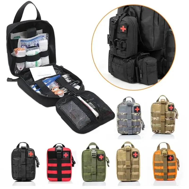 Molle militaire Buidel Edc sac Medische Emt Tactische extérieur EHBO Kits Noodpakket Ifak Leger Militaire Camping Jachttas