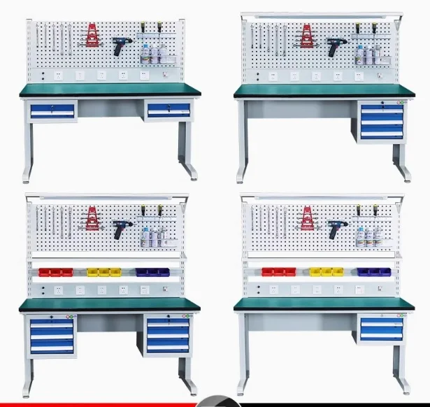 Workbench Garage Work Benches Workshop Table Workbench Table Assembly Table and Combined Tool Cabinets With Drawers