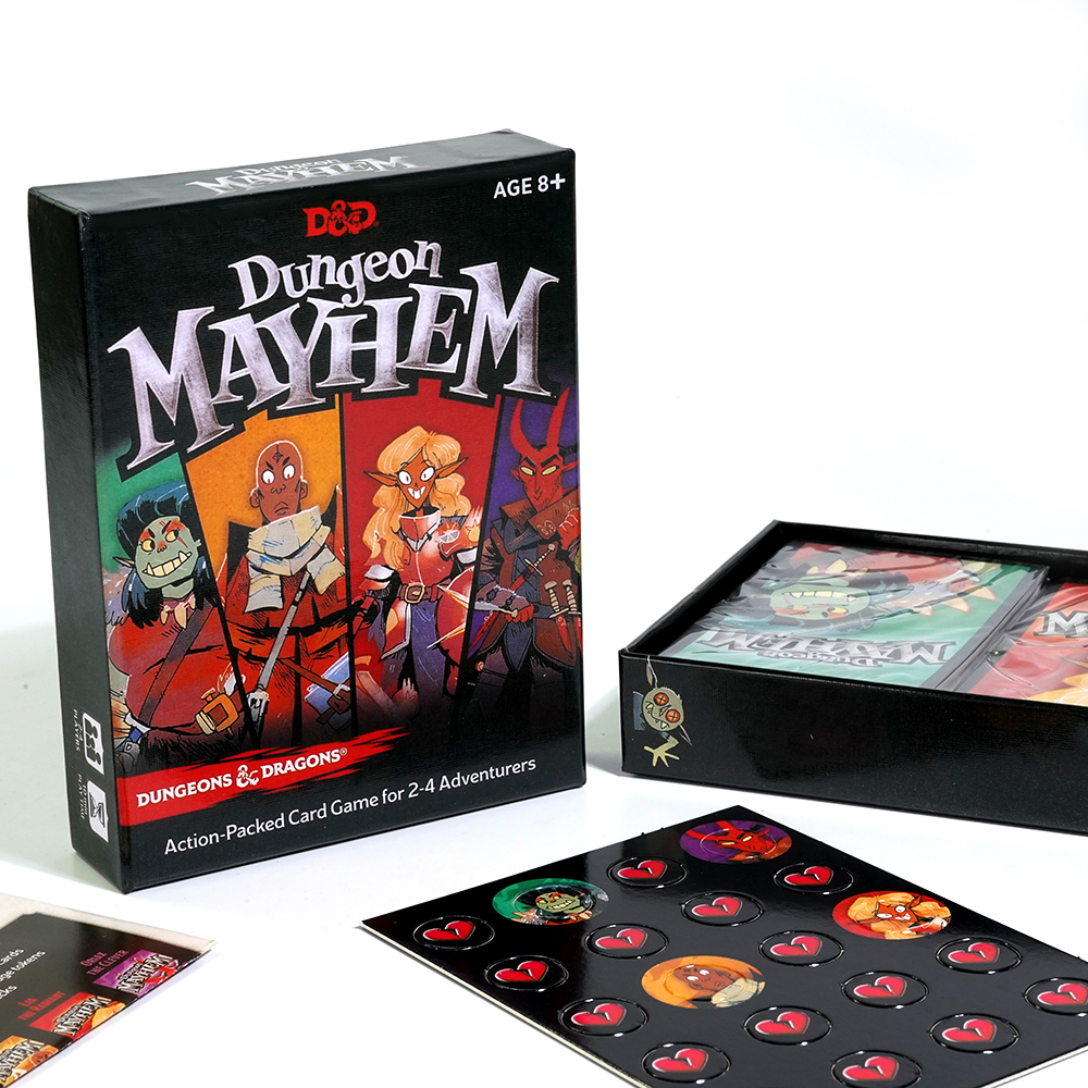 Dungeon Mayhem Dungeons Dragons Kaartspel 120-kaarten Bordspel Monster Madness Party Game voor vrienden en familie