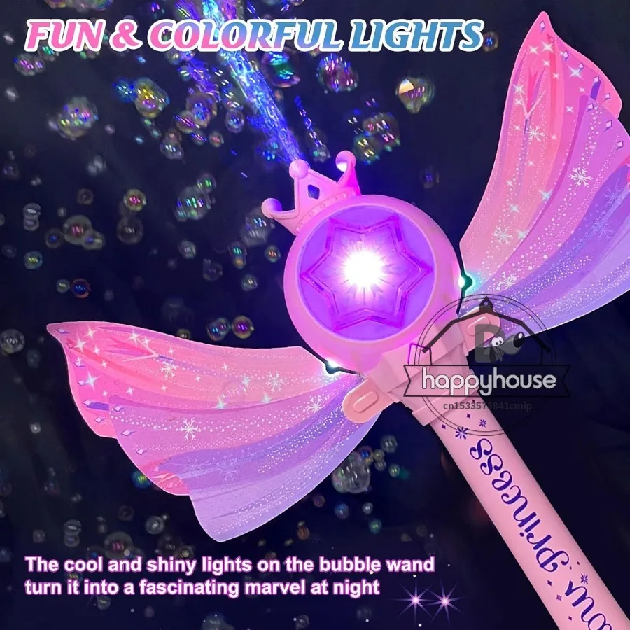 Bubble Wand สําหรับเด็กวัยหัดเดิน Bubble Machine เด็กหญิงไฟฟ้า Unicorn Bubble Wand Bubble Maker Bubble Blower ของเล่นเด็ก