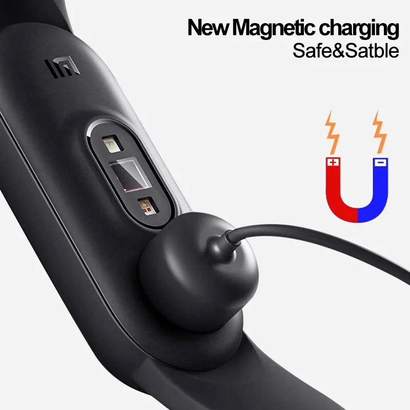 Magnetic Charger สําหรับ Xiao mi mi Band 8 7 6 5 4 3 สายชาร์จ USB สําหรับ mi Band 2 สายชาร์จสําหรับสร้อยข้อมือสมาร์ทเครื่องชาร์จ