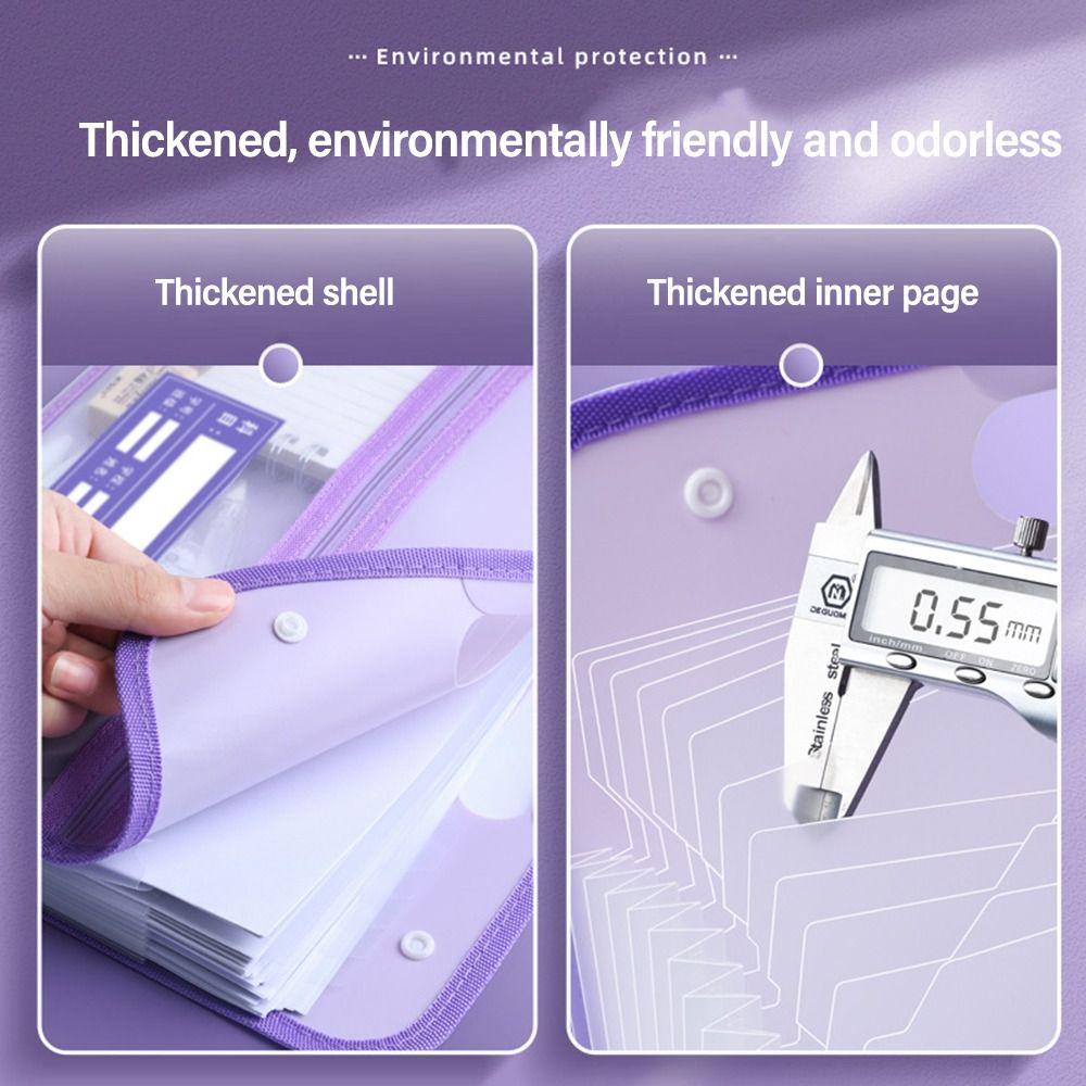 Папка-конверт непромокаемая вместимая для документов А4