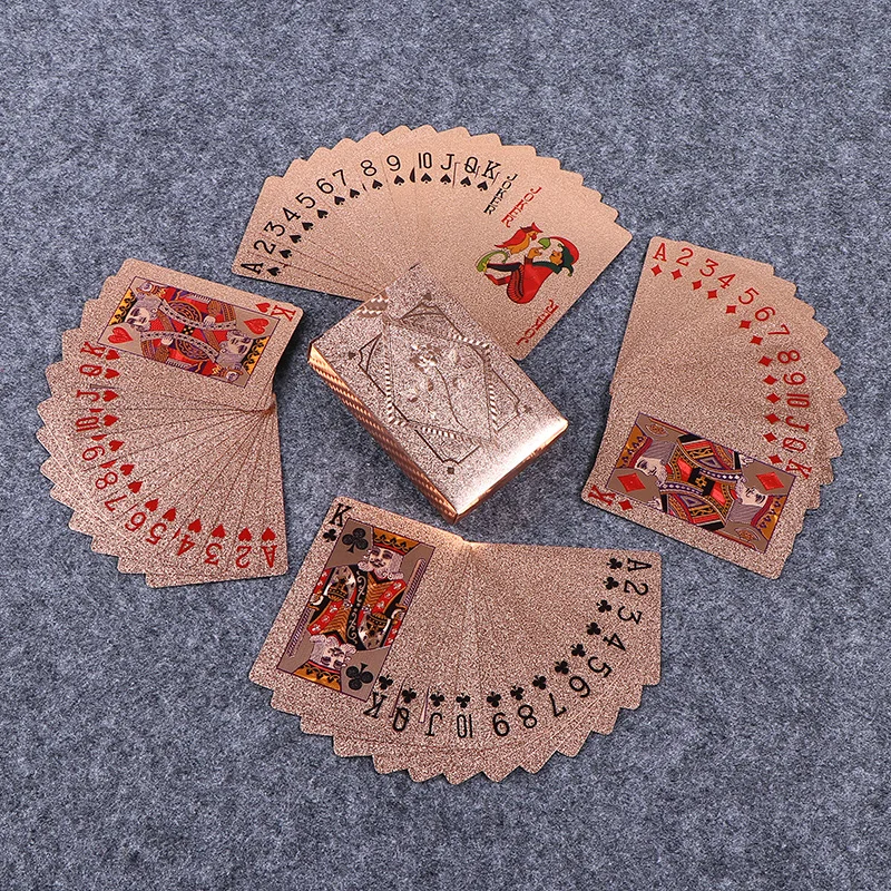 Spielkarten, langlebiges und ästhetisch verbessertes Design – perfekt für Spielacht, Partys und Familienspaß
