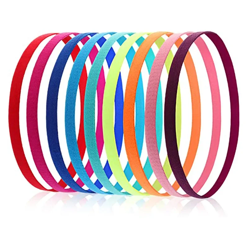 1 banda elástica antideslizante para el sudor, diadema para deportes al aire libre, ejercicio físico, banda para el cabello para Yoga, bandas para el sudor para correr y fútbol para mujeres y hombres