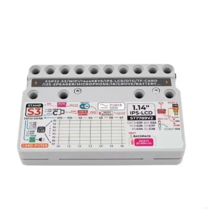 H7BC Cardputer Portable Computer StampS3 Development Board 56 Keyboards