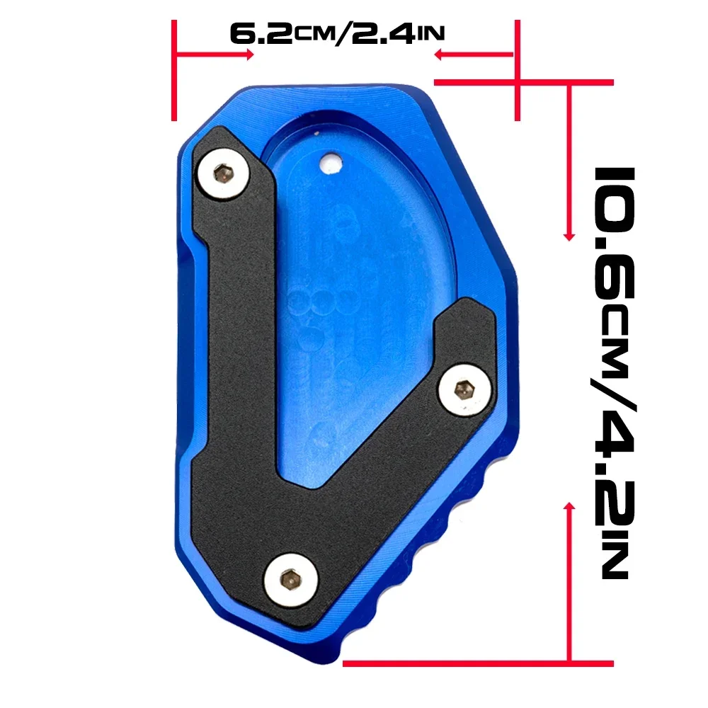 For Suzuki V-Strom 650/XT DL650 Vstrom 650 XT 2004-2022 SV650 SV 650X 2003-07 Motorcycle Side Kickstand Stand Extension Enlarger