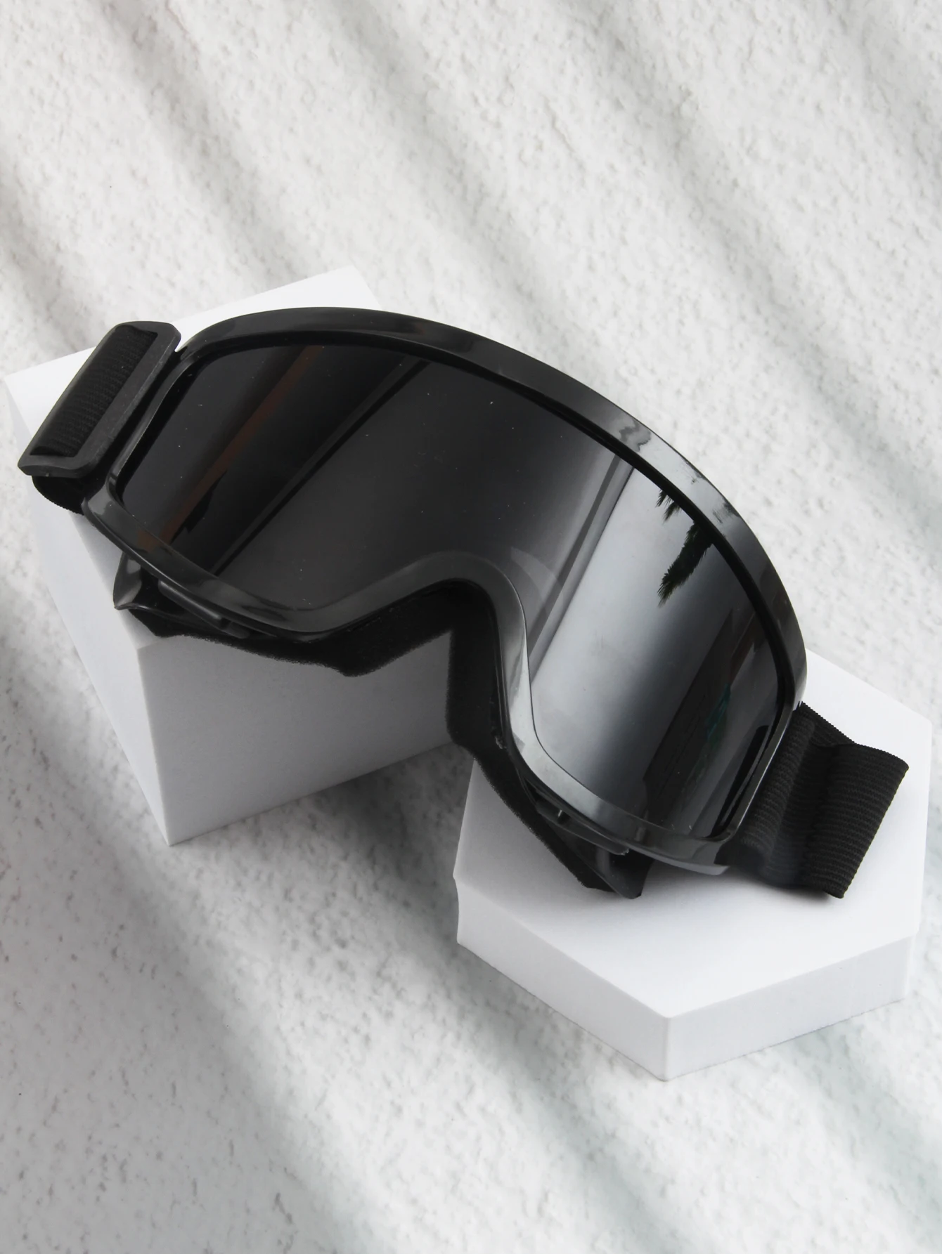 Jednoczęściowe duże okulary narciarskie dzień i noc, wyściełane, wiatroodporne, do snowboardu i jazdy na nartach, wysokiej rozdzielczości do wspinaczki górskiej.