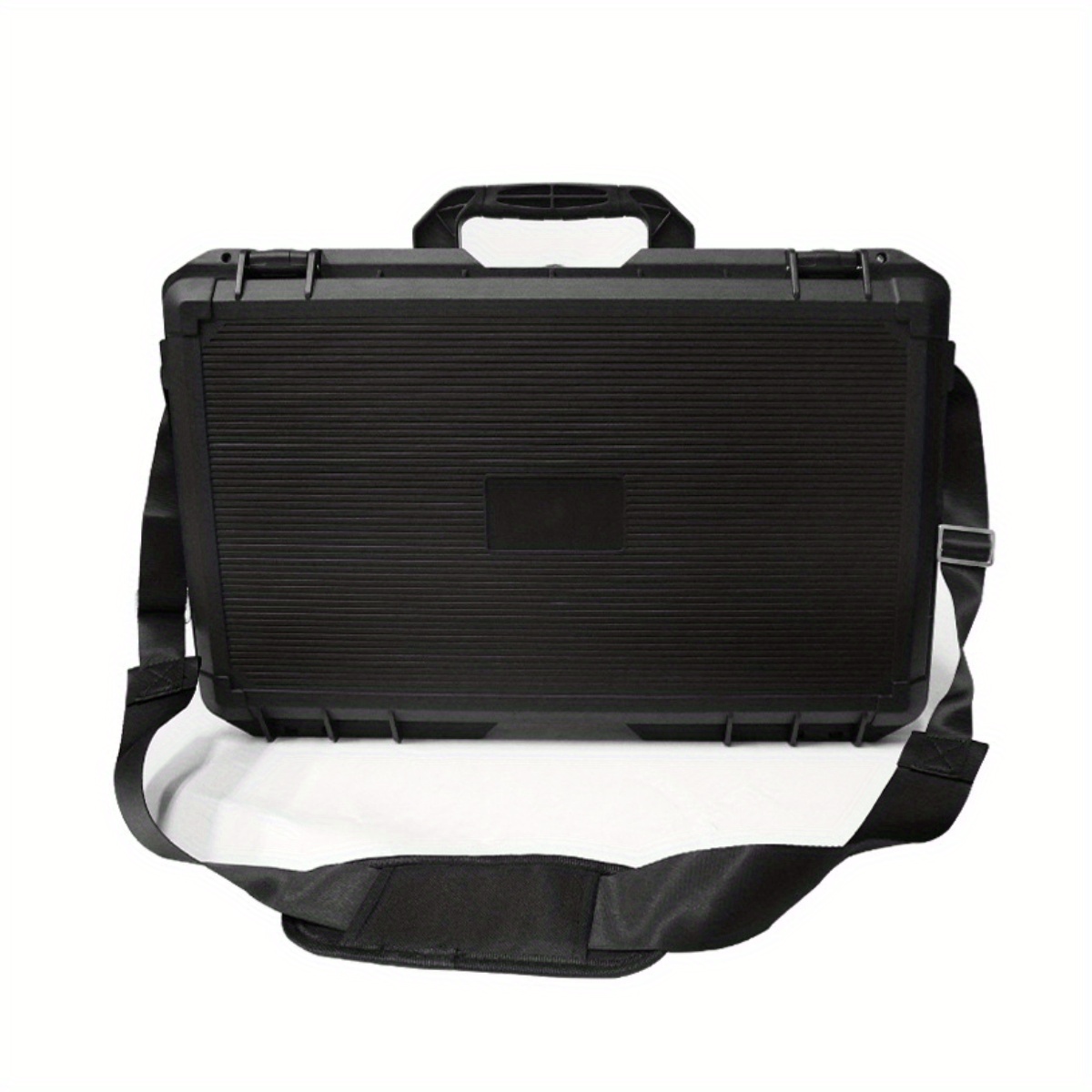 1pc Universal Portable Plastic Tool Box With Foam Insert Waterproof & Shockproof Hard Carrying Case With Pre-cut Sponge