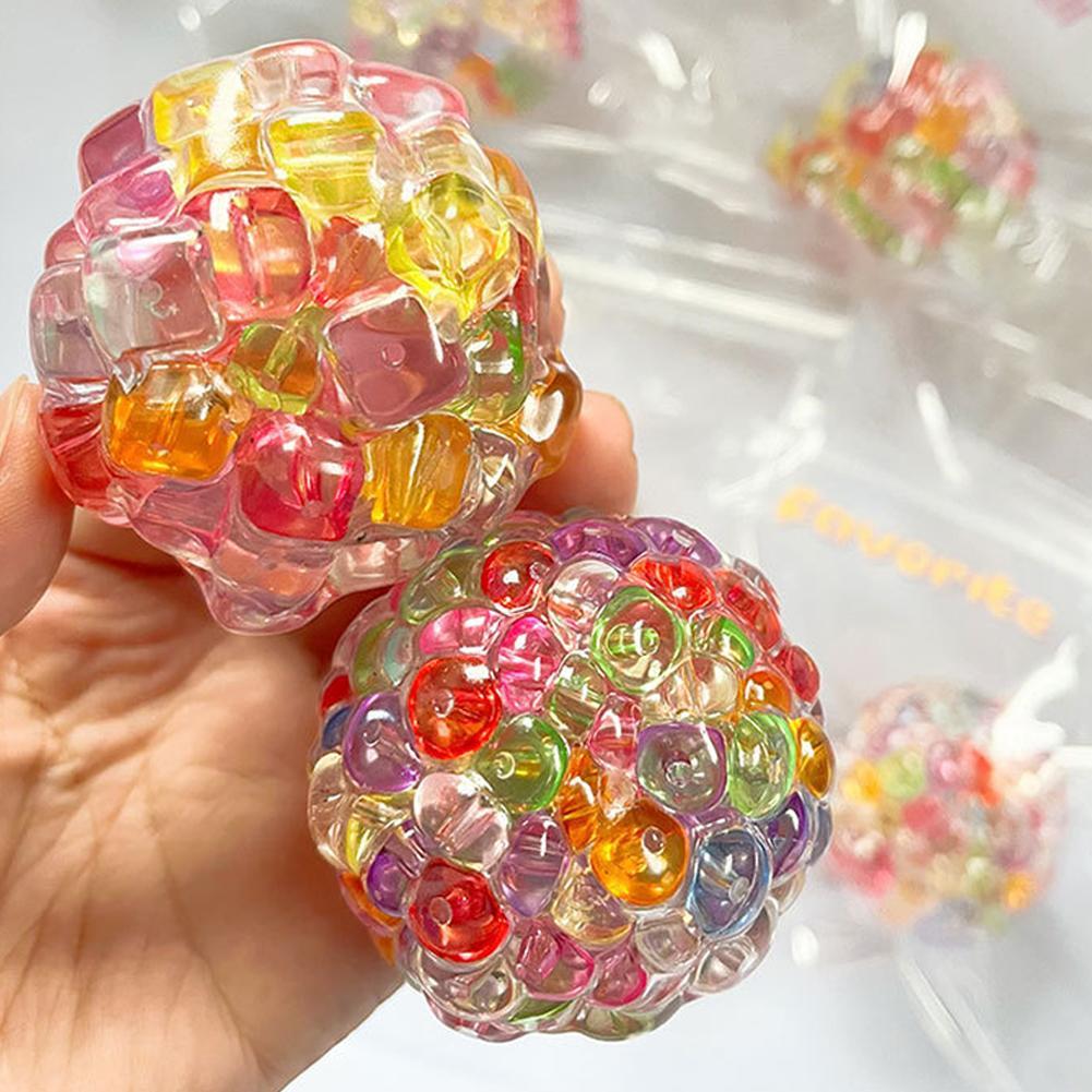 Cuentas de explosión creativas, bolas blandas, juguetes para aliviar el estrés, juguete de rebote lento, juguete antiestrés, juguetes de descompresión para niños
