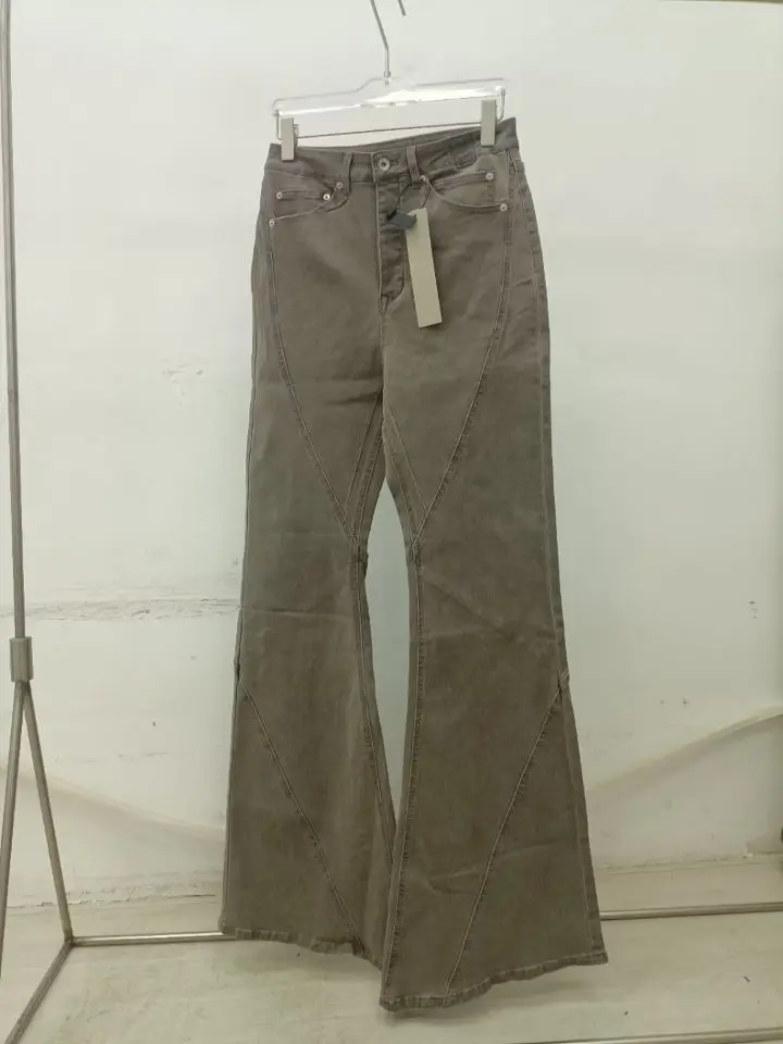 Brand New Rick Sand Zipper Pocket Fit elasticity slim fit PANT Jeans Cotton Denim Pants Comfort Casual Jeans Size S M L XL #A4