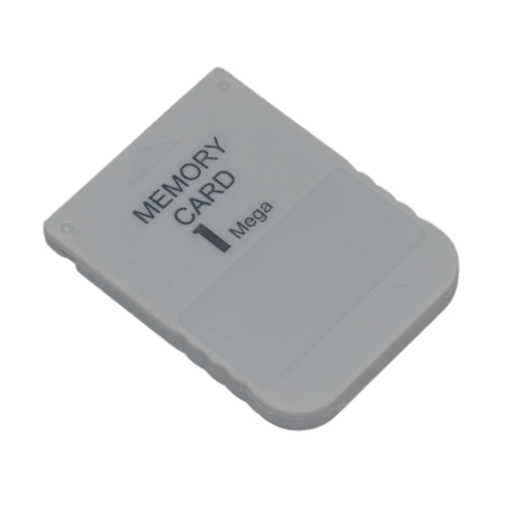 High-quality For PS1 Memory Card 1 Mega Memory Card Practical Affordable White 1MB