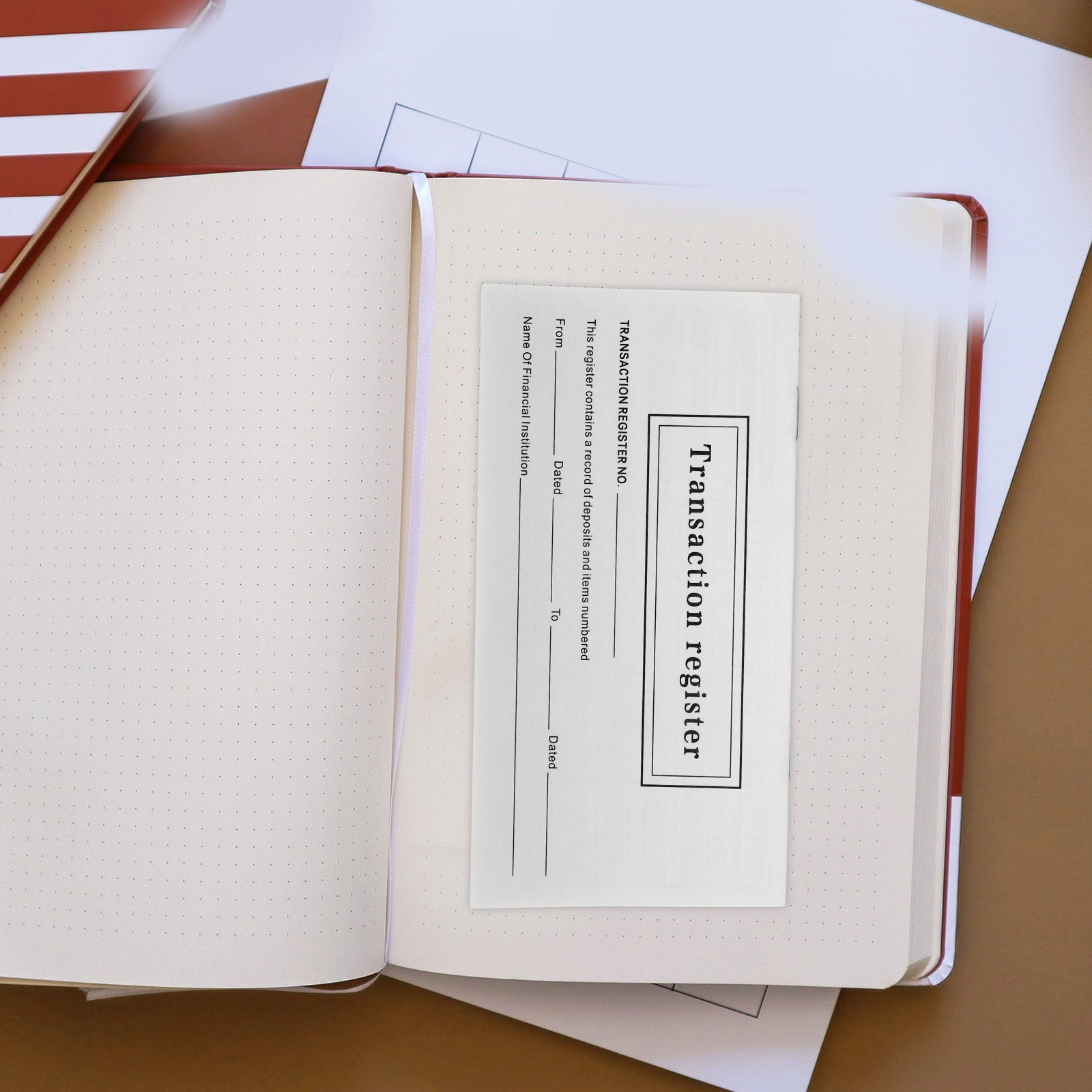 10-контактный журнал балансировки чековой книги для управления валютой и финансовой организации, книга транзакций