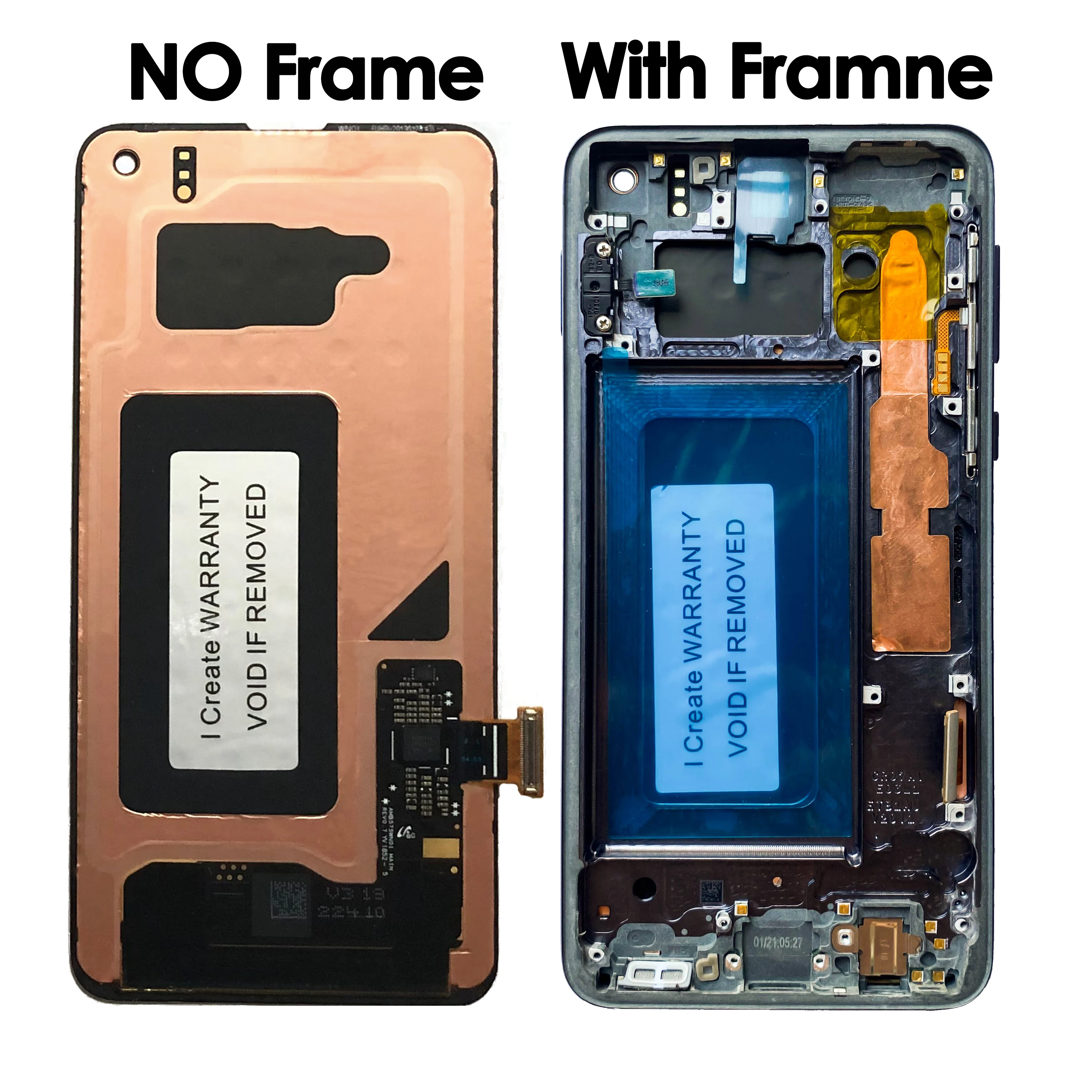 OEM AMOLED สําหรับ Samsung Galaxy S10e G970FU G970F, G970U, จอแสดงผล LCD Touch Screen Digitizer Assembly Replacement Repair