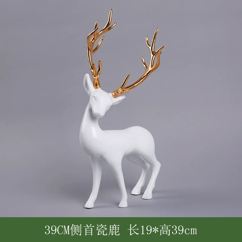 Ornamen Rusa Natal Ornamen Meja Natal Lukisan Tangan Kelas Atas