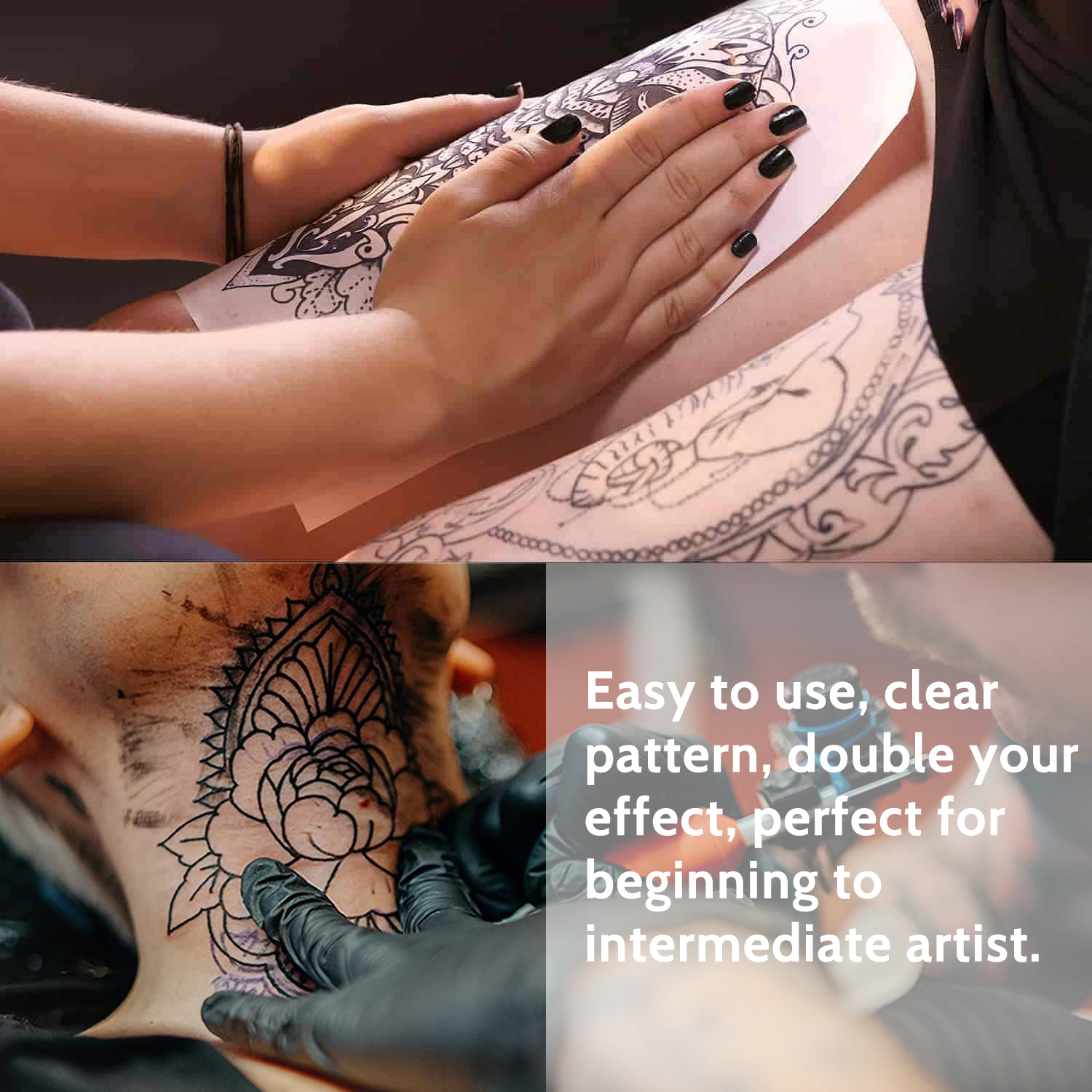 Tattoo Transfer Pape A4 ขนาด Tattoo Stencil กระดาษกระดาษสําเนากระดาษความร้อนสําหรับ Tattoo Transfer Machine Accessorie