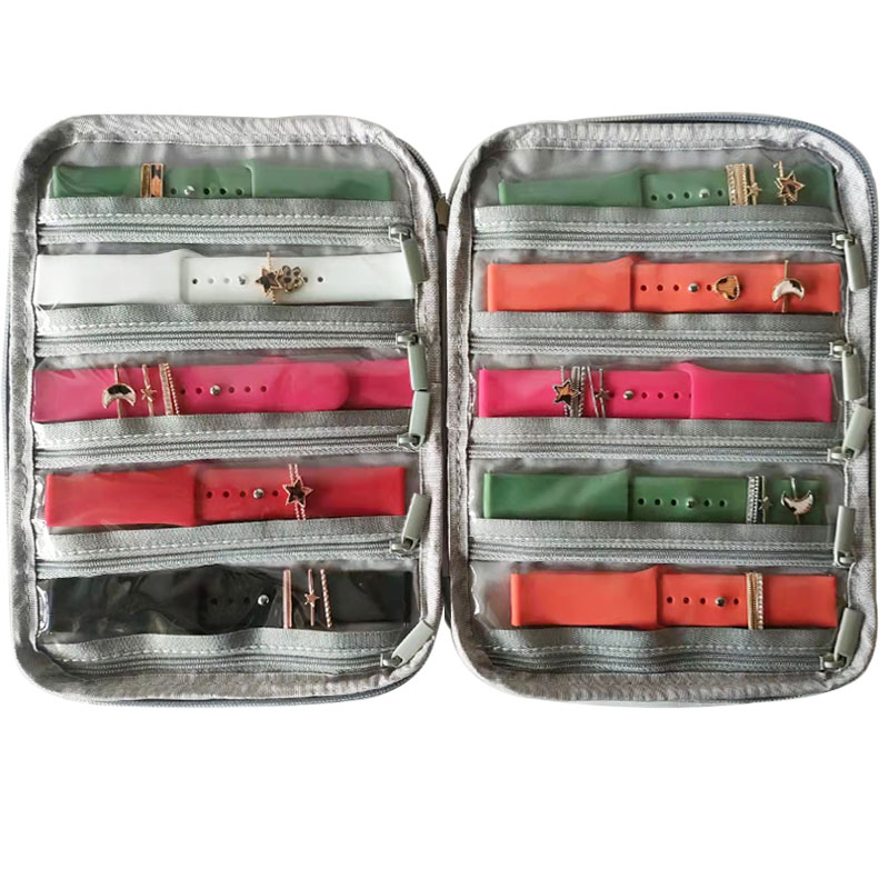 防水ポータブルボックス時計ホルダーオーガナイザー収納男性女性スマートウォッチボックス Apple Watch ストラップ収納ボックス時計