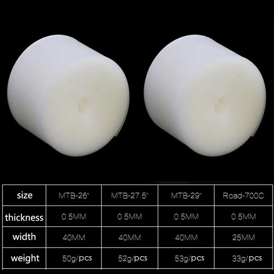 2 pcsBicycle ยาง Liner แผ่นป้องกันหลักฐานการเจาะ MTB จักรยานเสือภูเขายาง Stab Pad Anti-rolling หลอดด้านในยาง 700C