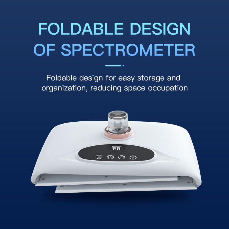 ใหม่พับหน้ากาก LED 7 สี PDT เย็น NANO อาหารเสริมสเปรย์ Spectrometer เครื่องมือความงาม Facial Mask Machine Salon Home Use