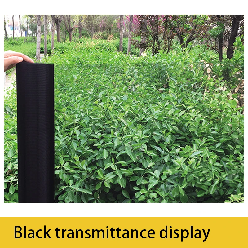Pantalla de Malla Nano PP Negra – Antimosquitos, Transpirable, Translucida para Uso en Proyectos DIY y Multiusos en Ventanas y Puertas