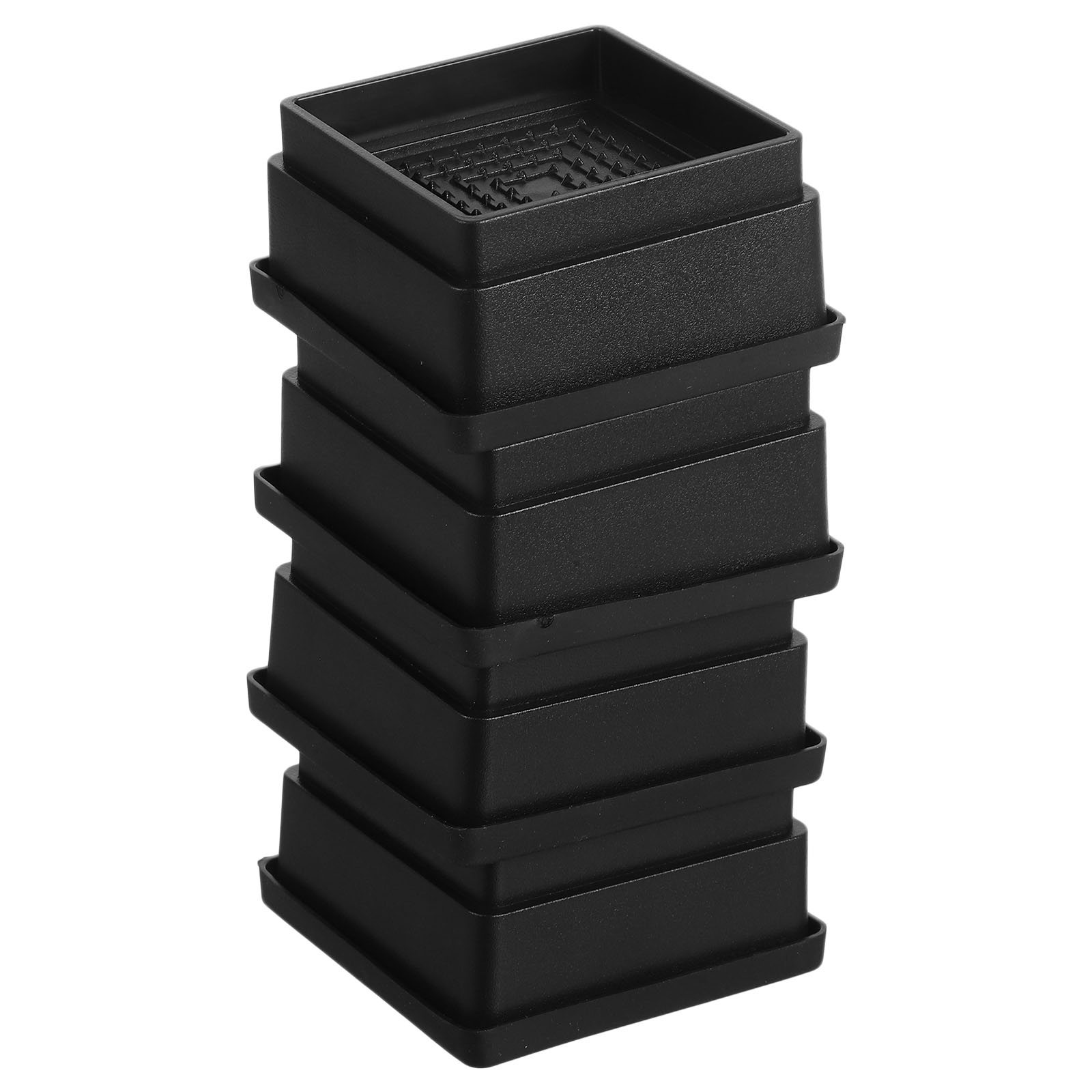 4 stuks bedmeubelverhogers stapelbaar 1 inch hoogteverhogers niet-stoel bank tafelpootverhogingspads