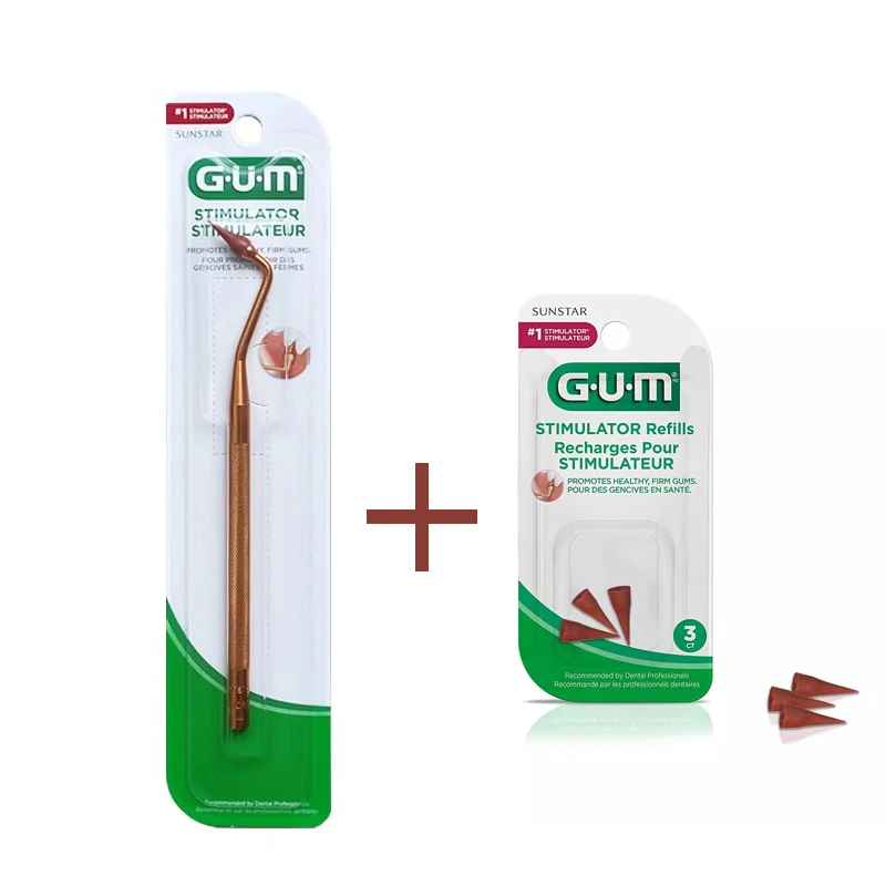 Стоматологический массажер GUM, предотвращение раздражения десен, удаление зубного камня в свободные зубы, создание чистки зубов, стоматологические инструменты