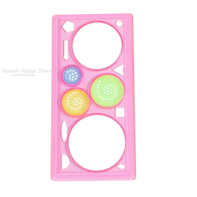Drawing Stencils Set Funny Interlocking Gears Wheels Spirograph Painting Toys Arts Crafts Ideal Creativity Activity Accessories