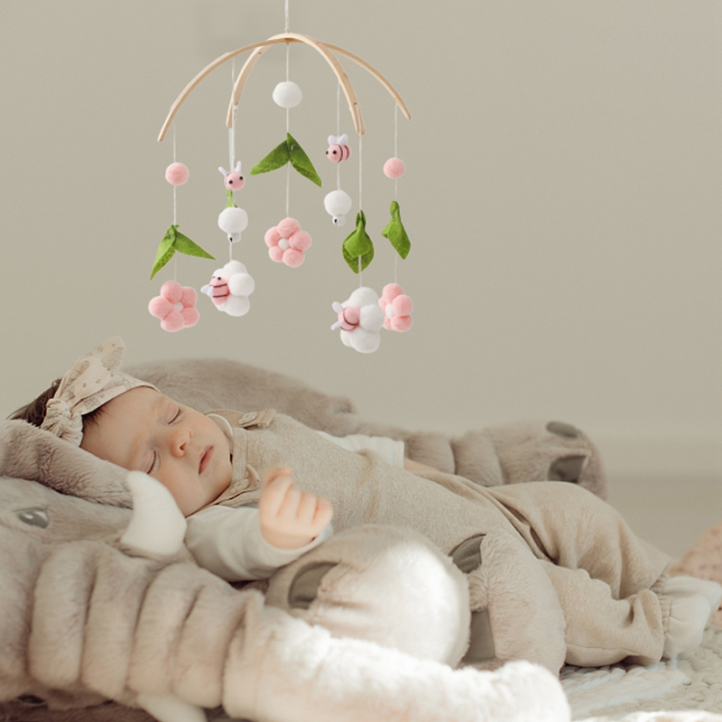 Cho Bé Di Động Đồ Chơi Lục Lạc 0-12 Tháng Cho Sơ Sinh Cũi Móc Động Vật Giường Chuông Cho Bé Sần Caro Cho Nôi Cũi kid Đồ Chơi Âm Nhạc