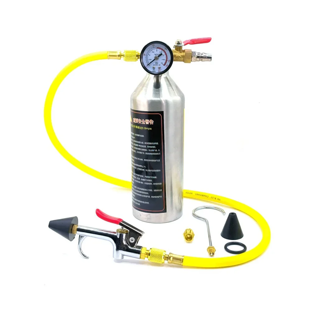 Kfz-Klimaanlage, Rohrleitungen, Kondensator, Kanister, Reinigungsflasche, Kits, Klimaanlage, Spülung, SET