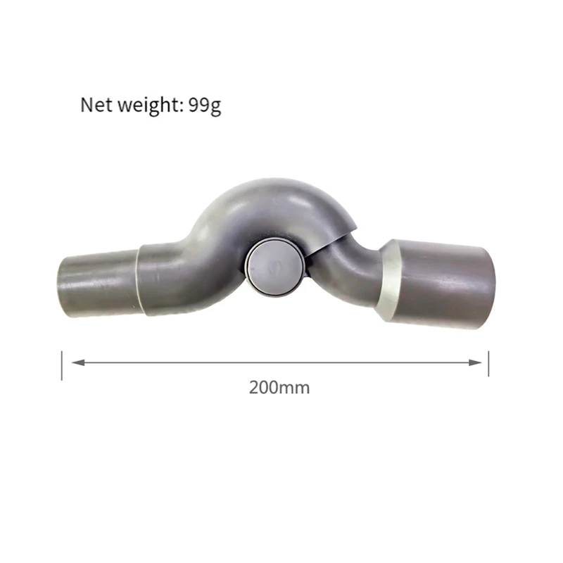 Elbow Adapter Bottom 35-32Mm Bore Quick Release Tool Bottom Adapter Vacuum Cleaner Accessories No Bending Universal